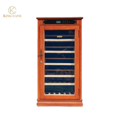 अच्छी कीमत डबल जोन रेफ्रिजरेटर सूखी उम्र बढ़ने रेफ्रिजरेटर वाइन कूलर कंप्रेसर समायोज्य अलमारियाँ ऑनलाइन