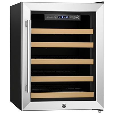 Metal Shelving Wine Cooler Cabinet Locking Door for Temperature Control